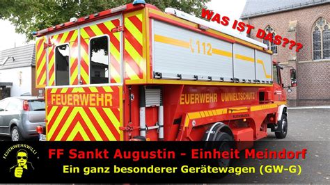 Ein Besonderer Ger Tewagen Gefahrgut Der Ff Meindorf Sankt Augustin