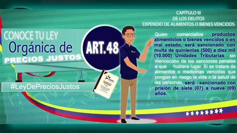 Conoce tu Ley Orgánica de Precios Justos Artículo 48 YouTube