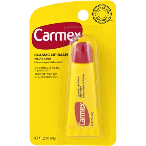 Carmex Lip Balm Classic Medicated Tubo Item Importado