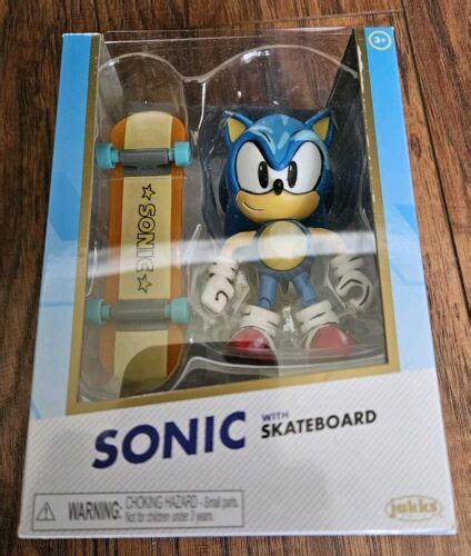 Sonic The Hedgehog Jakks Gold Collector Action Figure Classic With