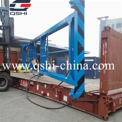 Semi Automatic Heavy Duty Container Spreader Lifting Frame China Semi