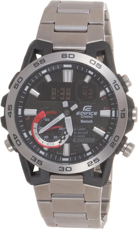 Casio Edifice Analog Digital Black Dial Men S Watch Efv C L Avdf