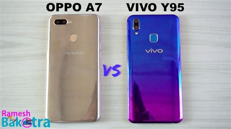 Oppo A7 Vs Vivo Y95 SpeedTest And Camera Comparison YouTube