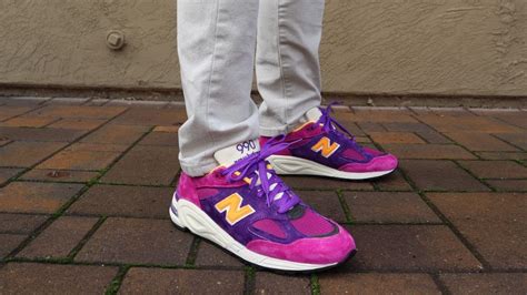 New Balance Teddy Santis Made In USA 990v2 Magenta Purple Yellow