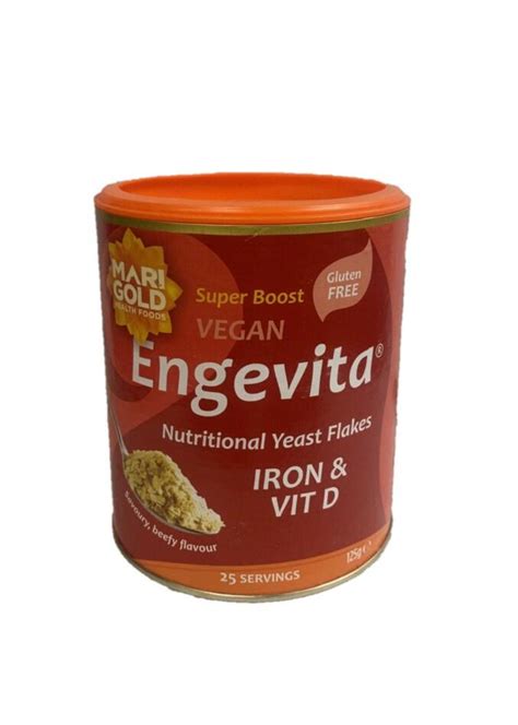 Engevita Yeast Flakes With Iron And Vit 200g