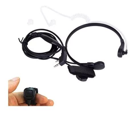 Auriculares Con Microfono Ptt Fbi Baofeng Uv R Oreja