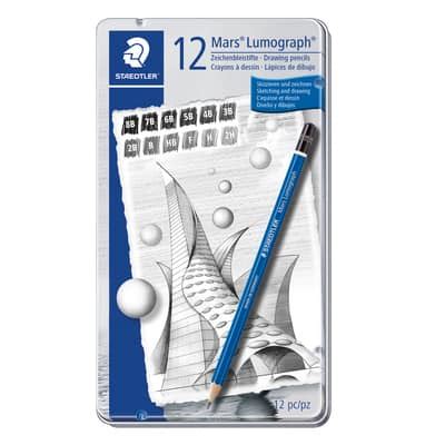 Staedtler Mars Lumograph Drawing Pencils Set Of 12 Michaels