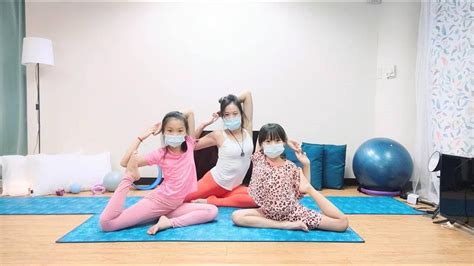 居家防疫線上芳療瑜珈提斯親子瑜珈推廣班國際ryt200空中瑜珈sup Yoga世界職業國際標準舞未來之星兒童班李芷亦