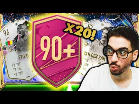 OPENING X20 90 ICON PLAYER PICKS PLAYER PICK SBC FUTTIES PROMO