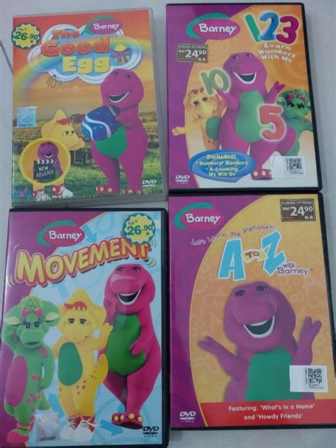 Barney DVD Collection, Hobbies & Toys, Music & Media, CDs & DVDs on ...