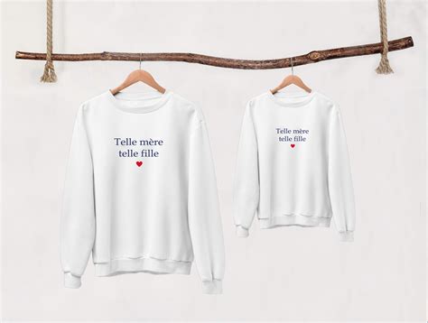 Sweat Pulls Assortis Pour Maman Enfants Assortis Moi