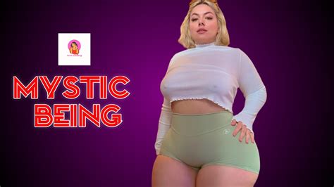 Mystic Being American Gorgeous Plus Sized Model Curvy Fashion