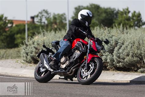 Prueba Honda Cb500f 2017 Jugada Maestra