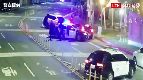 男子毒駕逃給警察追 3輛警車包夾逮人警方提供 Youtube