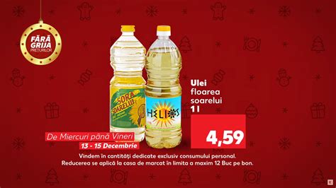 Oferte Kaufland Miercuri Vineri 13 15 Decembrie 2023