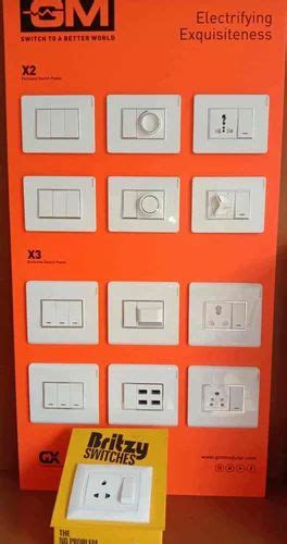 16a Goldmedal Modular Switch Socket Combination Polycarbonate At Best Price In New Delhi