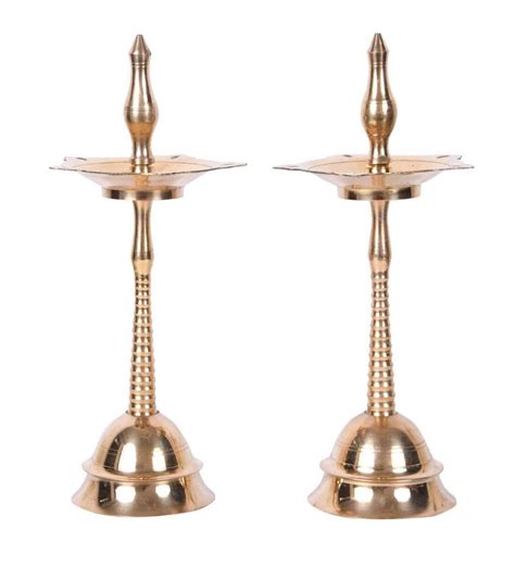 Buy Gold Brass Diya By Craftvatika Online Diyas Spiritual Home Decor Pepperfry Product