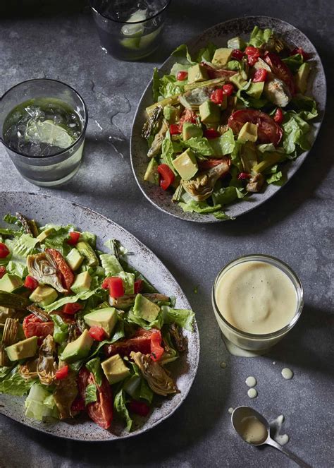 Roasted Vegetable Salad With Shallot Vinaigrette The Blender Girl