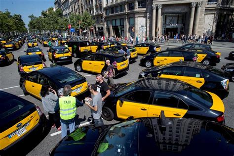 Huelga De Taxistas Los Taxistas De Barcelona Se Declaran En Huelga