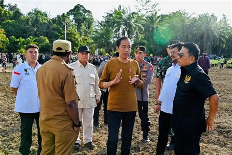 Didampingi Menhan Prabowo Presiden Jokowi Resmikan PYCH Dan Tinjau