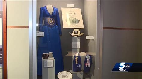 Oklahoma Historical Society places artifacts on display for inauguration