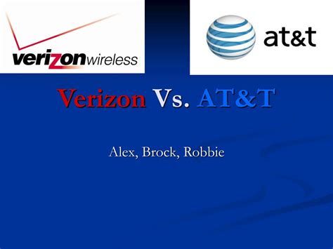 PPT - Verizon Vs. AT&T PowerPoint Presentation, free download - ID:2769350