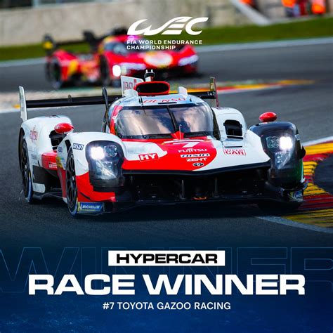 FIA World Endurance Championship On Twitter HYPERCAR Toyota Takes