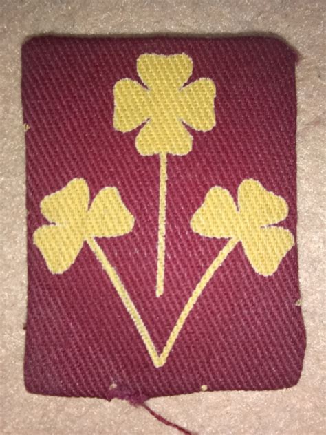 Indian Army 8th Indian Division Formation Sign Patch WW2