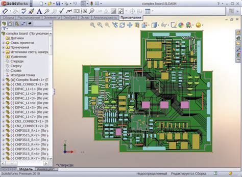 Проектирование радиоэлектронной аппаратуры в среде SolidWorks