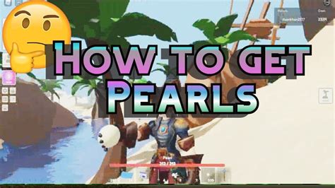 How To Get Pearls In Roblox Islands Funzone Youtube