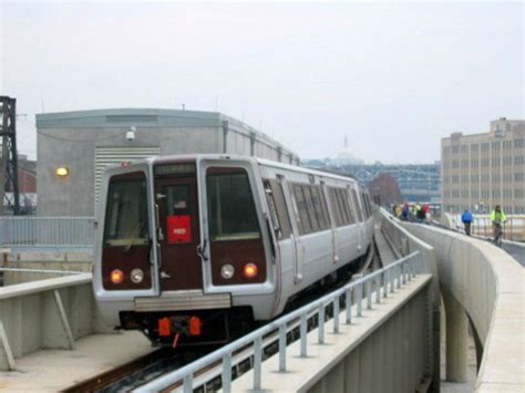 Wmata Metrorail “original” Breda 2000 3000 4000 Series Cars Orens