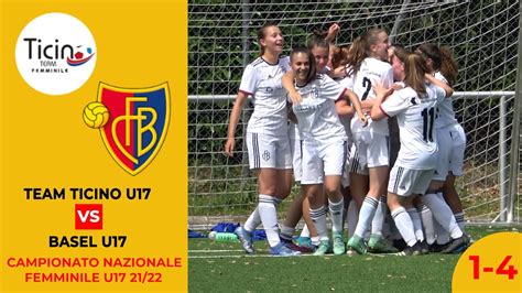 Team Ticino Femminile U17 VS Basel U17 Campionato Nazionale Femminile