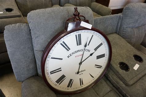 Large Kensington Station Decorative Clock