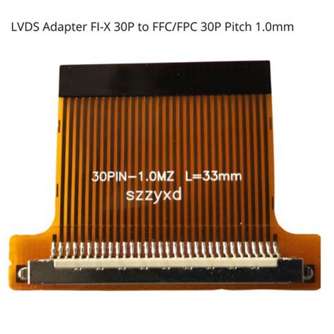 Jual KONVERTER LVDS FIX 30 PIN Ke FFC 30P PITCH 1MM FPC FLEXI ADAPTER