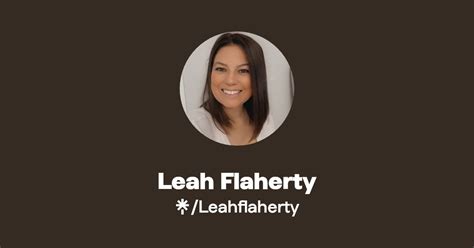 Leah Flaherty Instagram Facebook Tiktok Linktree