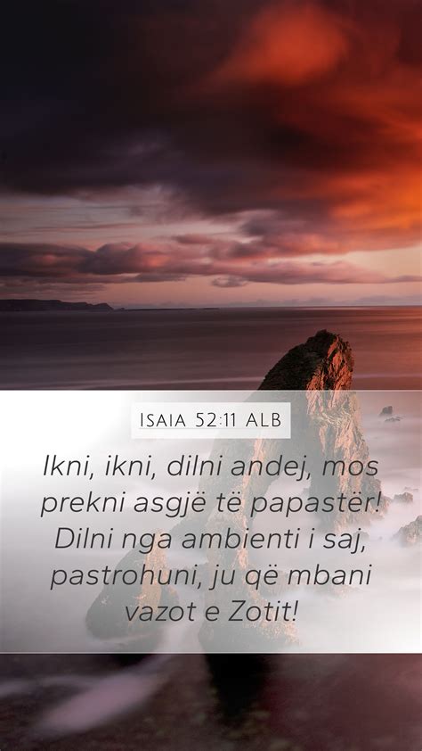 Isaia 52 11 ALB Mobile Phone Wallpaper Ikni Ikni Dilni Andej Mos