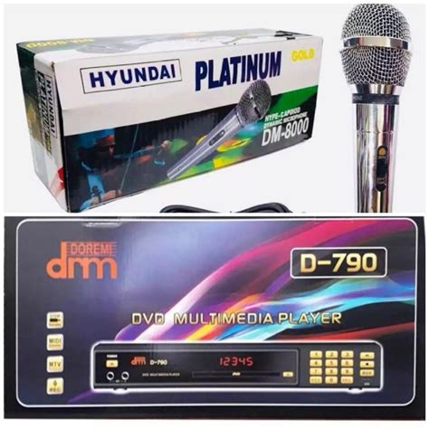 Mp Megapro D Doremi Karaoke Player Dvd Songbook Remote Mic