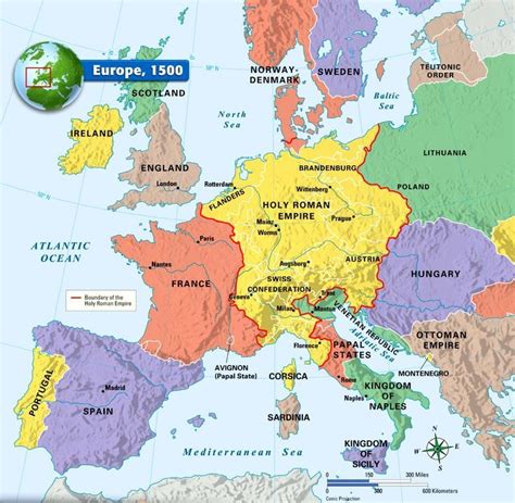 Europe Map 500 Ad | Zip Code Map