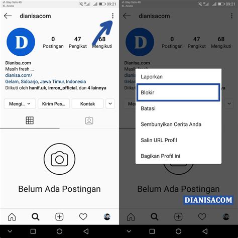 3 Cara Memblokir Teman Instagram Blokir Akun Komentar Daftar Blokir