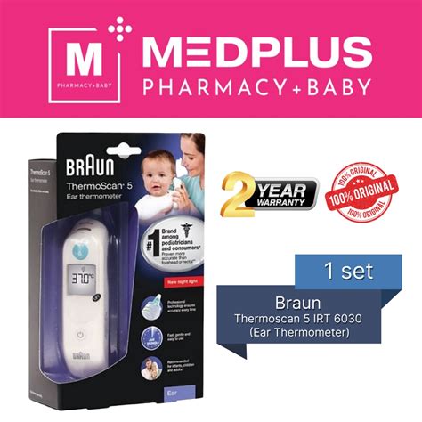 Braun Thermoscan Irt Ear Thermometer Shopee Malaysia