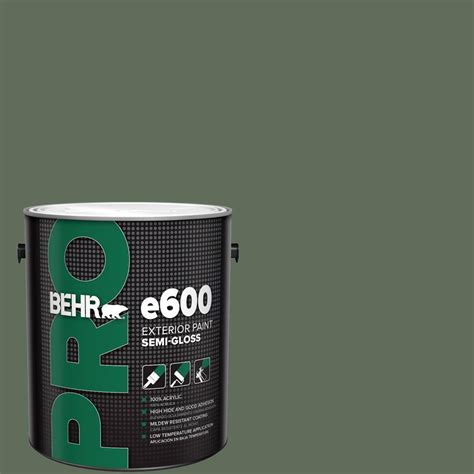 Behr Pro Gal Ppu Royal Orchard Semi Gloss Exterior Paint