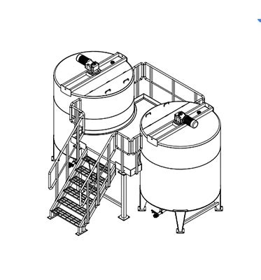 Stainless Spirit Storage Tanks Vodka Brandy Rum Gin Blending Tanks 2000l 3000l 5000l