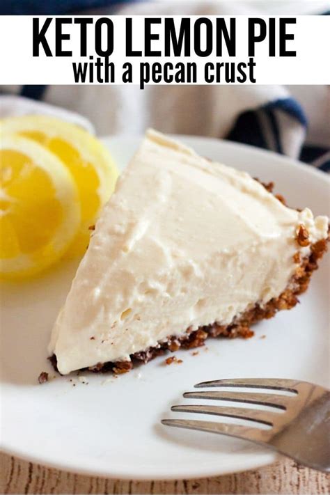 Keto Lemon Pie The Best Ever Low Carbketo Friendly