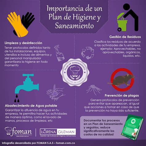 Importancia Del Plan De Higiene Y Saneamiento FOMAN