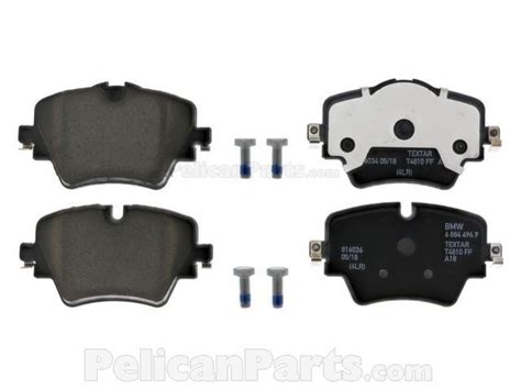 BMW Brake Pad Set Genuine BMW 34 10 6 884 497 34 10 6 884 497