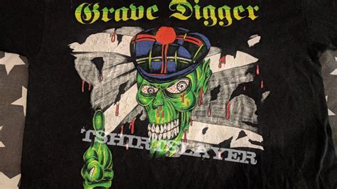 Grave Digger Tunes Of War Tour 1997 Tshirtslayer Tshirt And