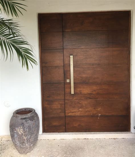 Stockholm Double Asymmetrical Modern Door Custom Wood Doors