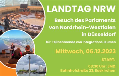 Besuch Des Landtages NRW Kreisverwaltung Euskirchen