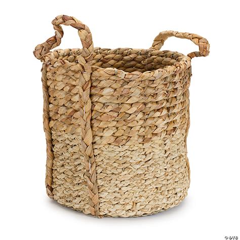 Seagrass Basket With Handles Set Of 2 Oriental Trading