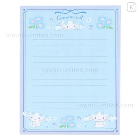 Japan Sanrio Original Letter Set Cinnamoroll Kawaii Limited